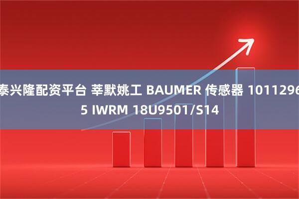泰兴隆配资平台 莘默姚工 BAUMER 传感器 10112965 IWRM 18U9501/S14