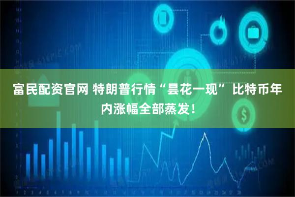 富民配资官网 特朗普行情“昙花一现” 比特币年内涨幅全部蒸发！