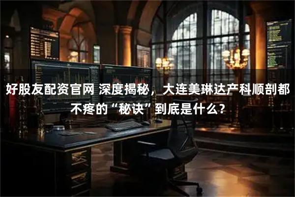 好股友配资官网 深度揭秘，大连美琳达产科顺剖都不疼的“秘诀”到底是什么？